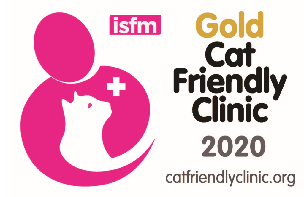 Eastcott has achieved Gold Cat Friendly Clinic status