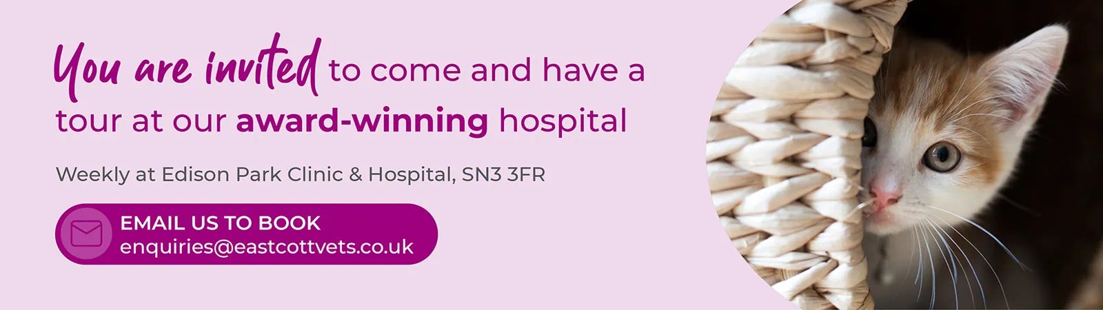 Eastcott Vets: Award-winning Swindon & Marlborough Vets Near Me